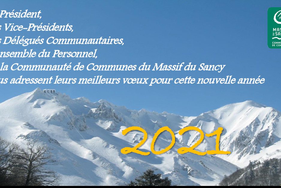 Sancy Meilleurs vœux pour cette nouvelle année