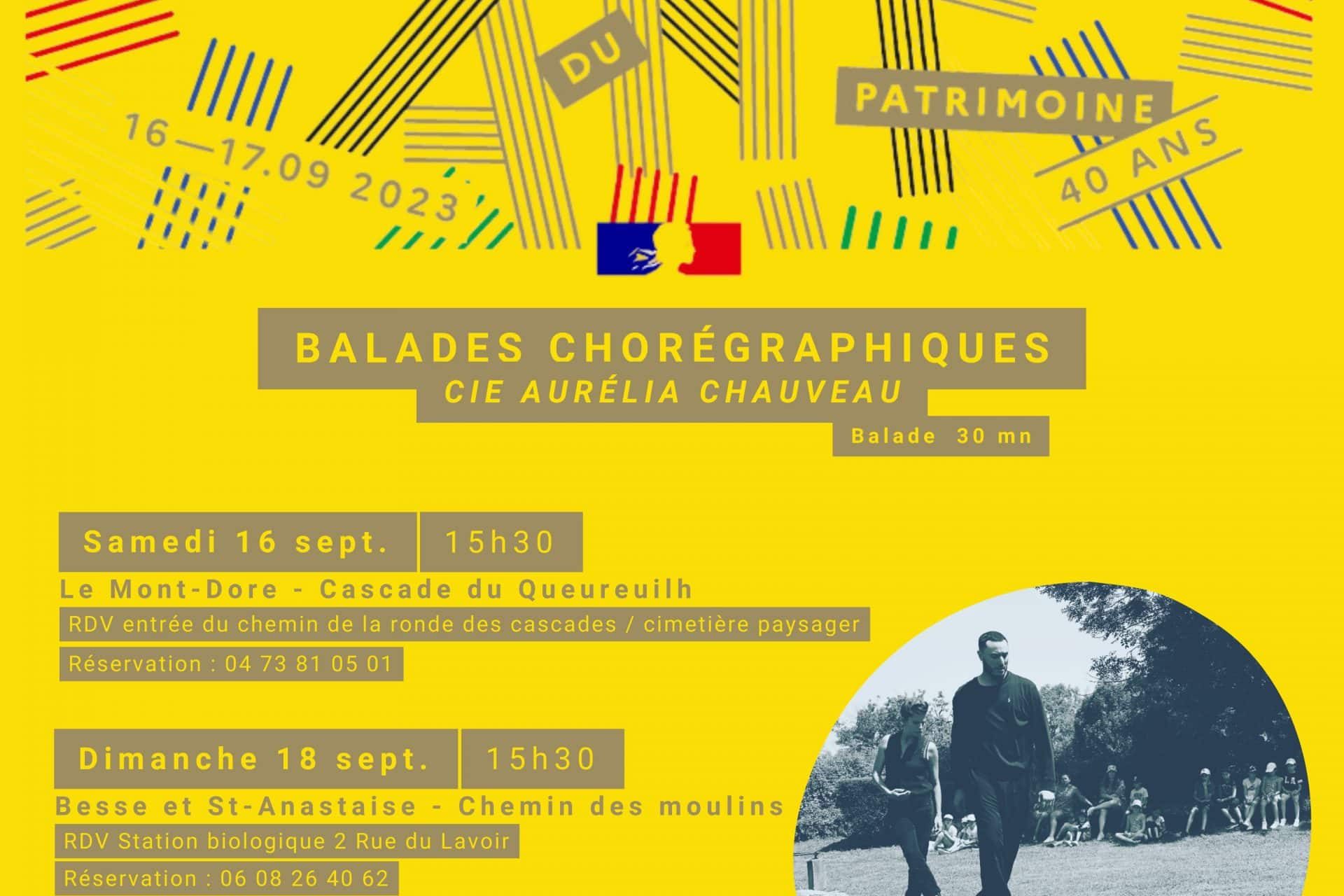 Journées européennes du patrimoine : Balades chorégraphiques