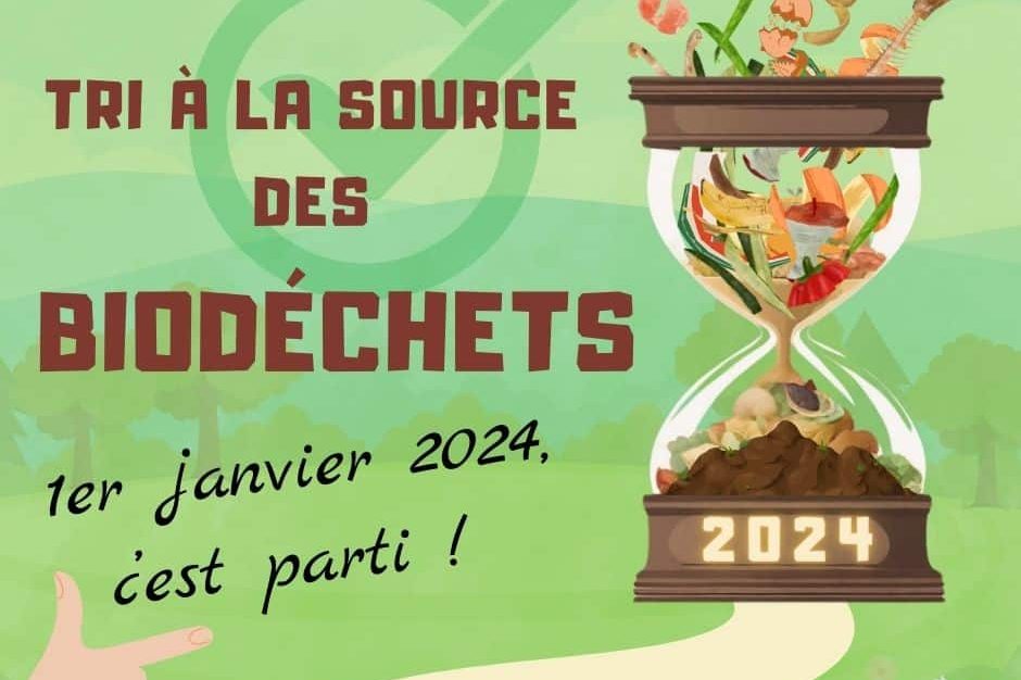 Tri à la source des biodéchets : 1er janvier 2024