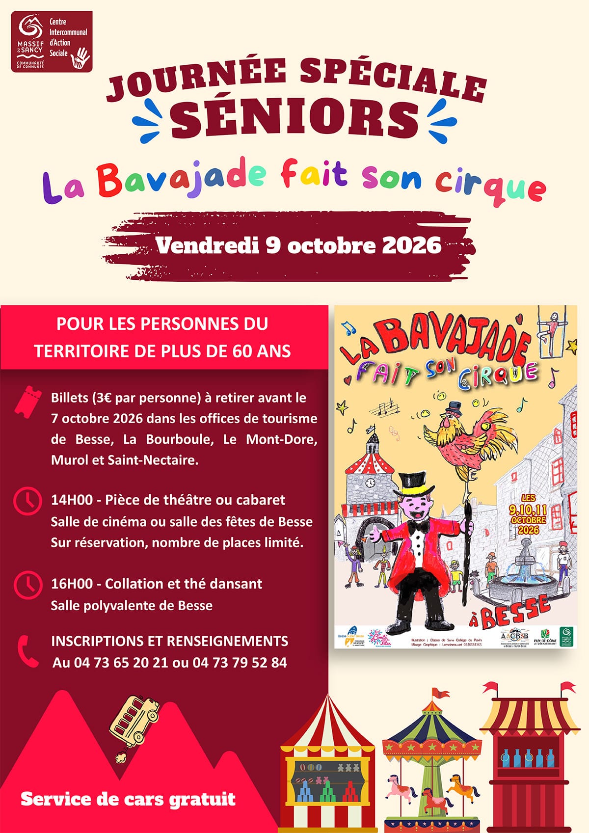 Bavajade 2026 Journée spéciale séniors Bavajade 2026 Journée spéciale séniors