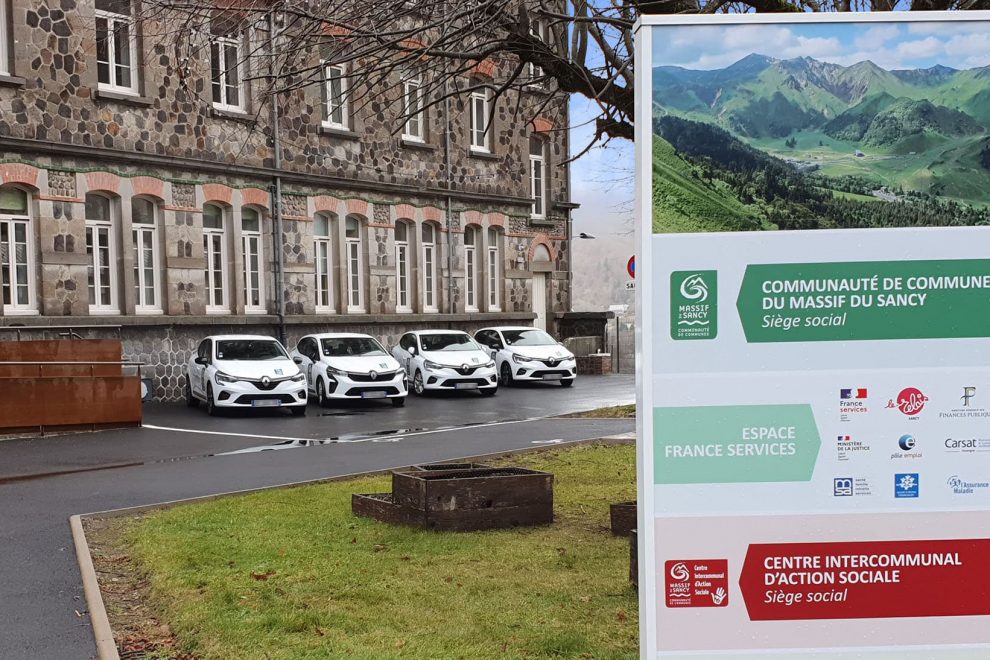 Empruntez un véhicule de la Communauté de communes du Massif du Sancy pour des déplacements ponctuels