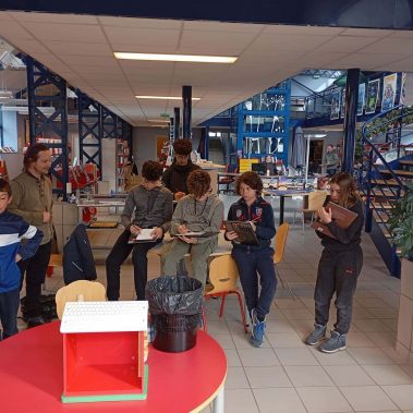 Atelier Manga à la Médiathèque de la Bourboule