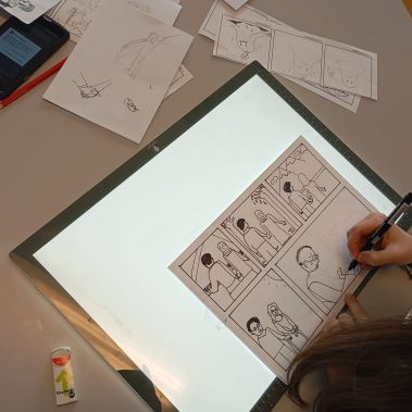 Atelier Manga à la Médiathèque de la Bourboule