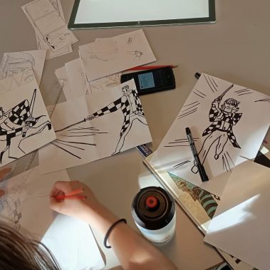 Atelier Manga à la Médiathèque de la Bourboule