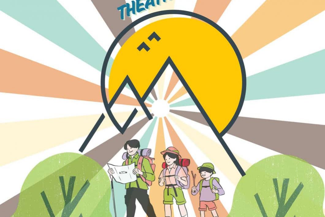 Affiche Stage jeunesse organisé par le CIAS du Massif du Sancy - vacances printemps 2025 - Théâtre et Randonnées