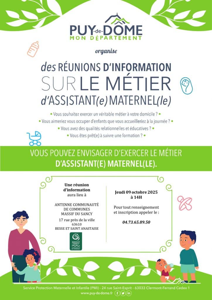 Réunion d'information sur le métier d’assistante maternelle