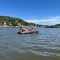 Pédalo au Lac Chambon