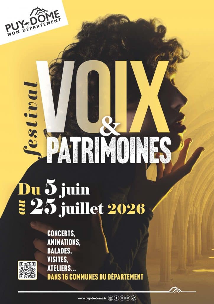 Affiche voix et patrimoines 2026