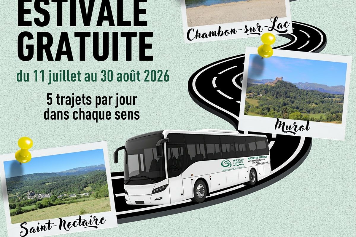 2026 Navette estivale Chambon Murol Saint-Nectaire Affiche – FB 2026 navette estivale chambon murol saint-nectaire affiche - fb