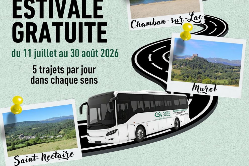 2026 navette estivale chambon murol saint-nectaire affiche - fb