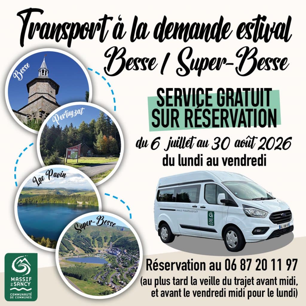 Transport à la demande été Besse Super-Besse