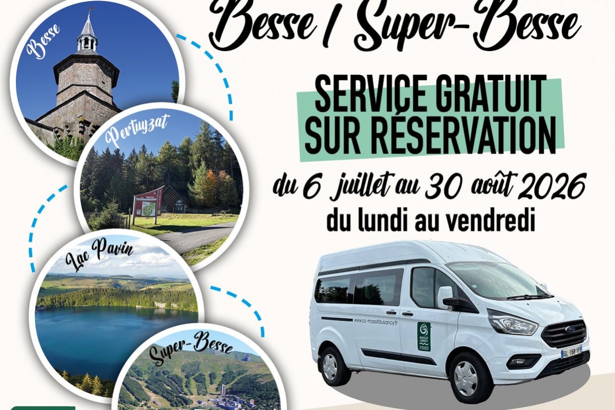 Transport à la demande été Besse Super-Besse
